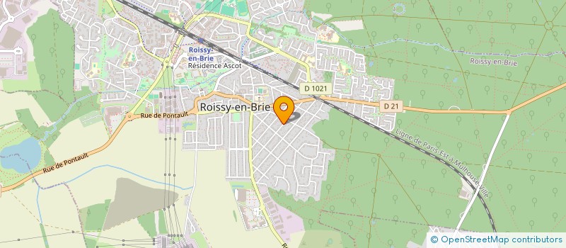 localisation de l'entreprise MONSIEUR MARIO BAPTISTA à ROISSY-EN-BRIE