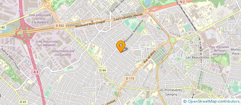 localisation de l'entreprise MONSIEUR MARIO BEGRANGER à AULNAY-SOUS-BOIS
