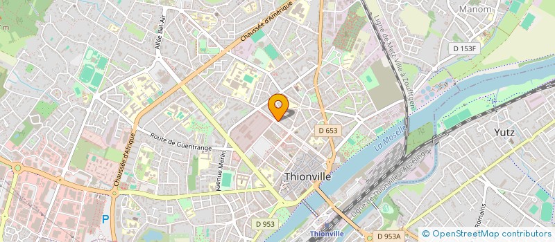 localisation de l'entreprise MONSIEUR MARIO BENFICA DE MELO à THIONVILLE