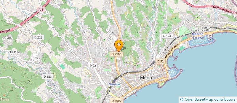localisation de l'entreprise MONSIEUR MARIO BISEGNA à NICE