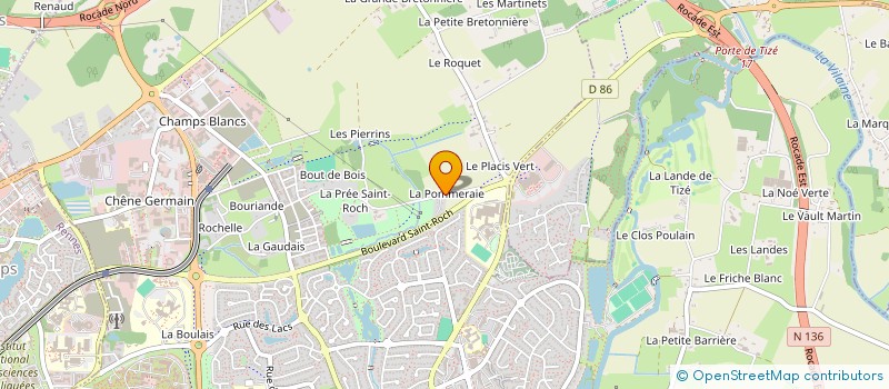 localisation de l'entreprise MONSIEUR MARIO BODIN  CESSON-SEVIGNE