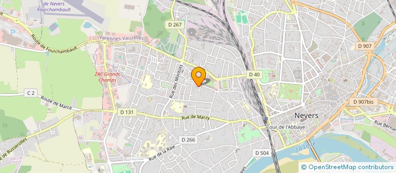 localisation de l'entreprise MONSIEUR MARIO BOGER à NEVERS