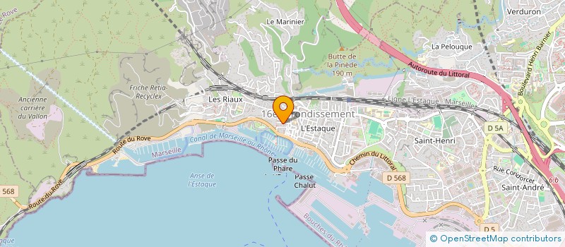 localisation de l'entreprise MONSIEUR MARIO BOULANGER  MARSEILLE