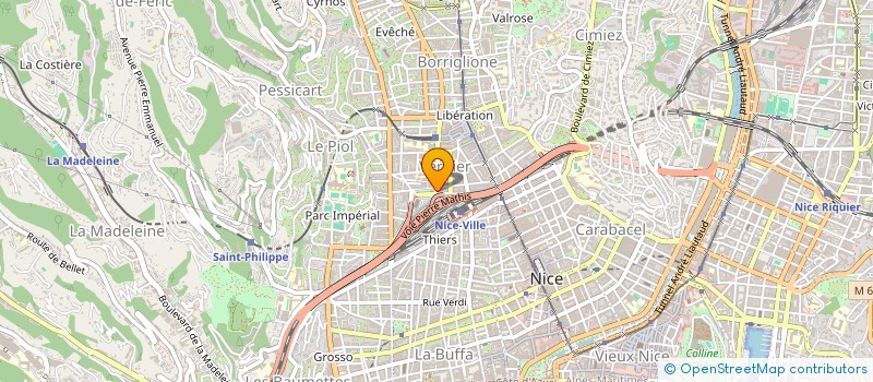 localisation de l'entreprise MONSIEUR MARIO BRULC à NICE
