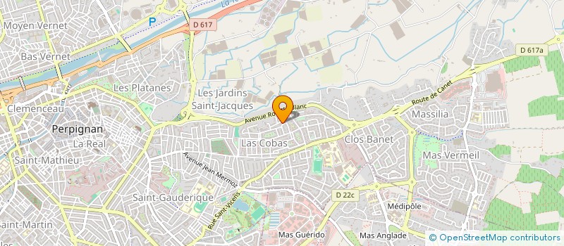 localisation de l'entreprise MONSIEUR MARIO BULINSKI à PERPIGNAN