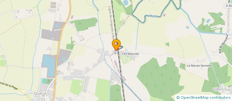 localisation de l'entreprise MONSIEUR MARIO CADOT  VILLERS-SUR-AUTHIE