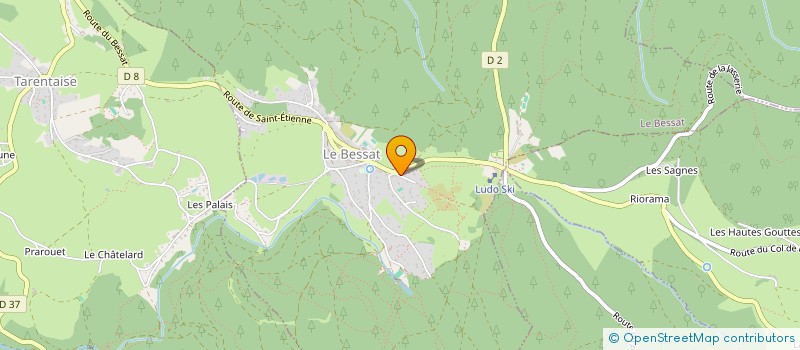 localisation de l'entreprise MONSIEUR MARIO CANCADE  LE BESSAT