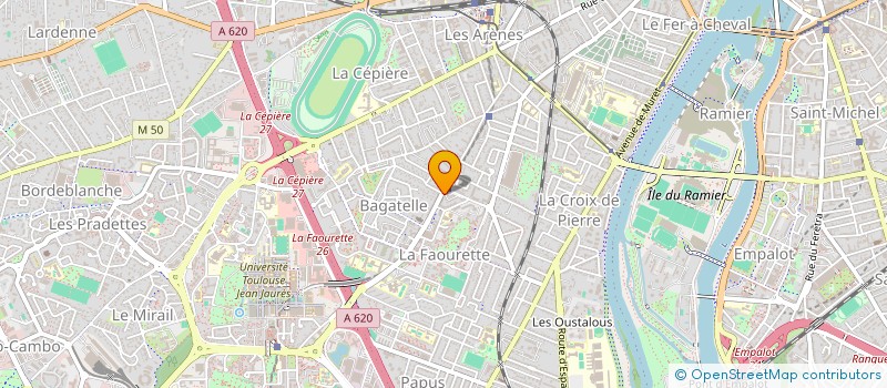 localisation de l'entreprise MONSIEUR MARIO CANOVAS à TOULOUSE