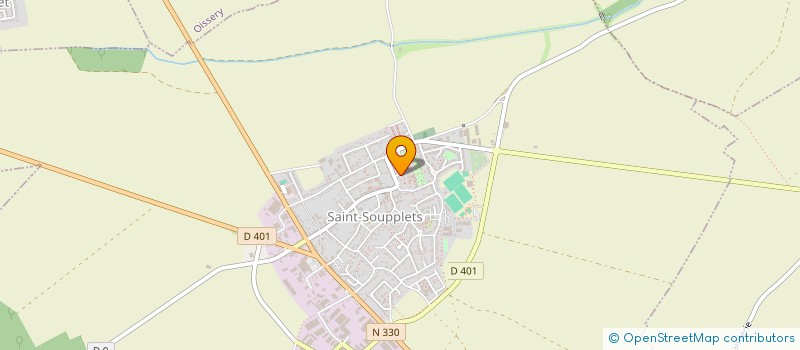 localisation de l'entreprise MONSIEUR MARIO CARVALHO  SAINT-SOUPPLETS