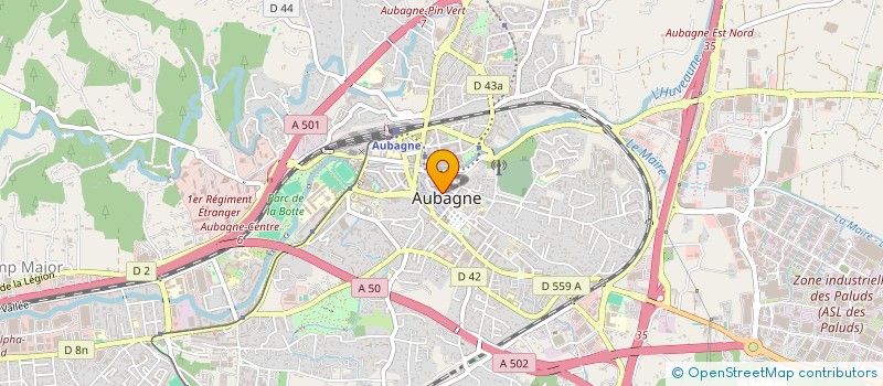 localisation de l'entreprise MONSIEUR MARIO CATTANE à AUBAGNE
