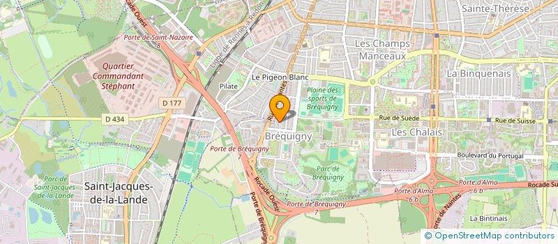localisation de l'entreprise MONSIEUR MARIO CAVECCHI à RENNES