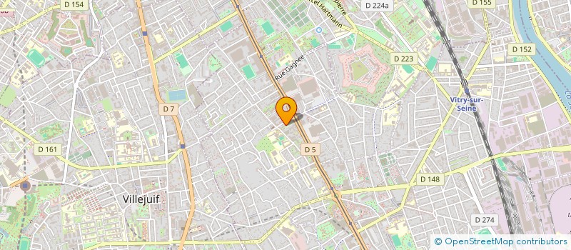 localisation de l'entreprise MONSIEUR MARIO CERRONE  VITRY-SUR-SEINE