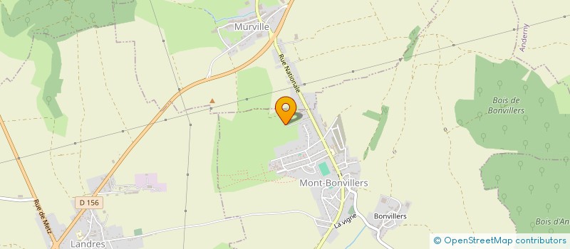 localisation de l'entreprise MONSIEUR MARIO CHARLET  MONT-BONVILLERS