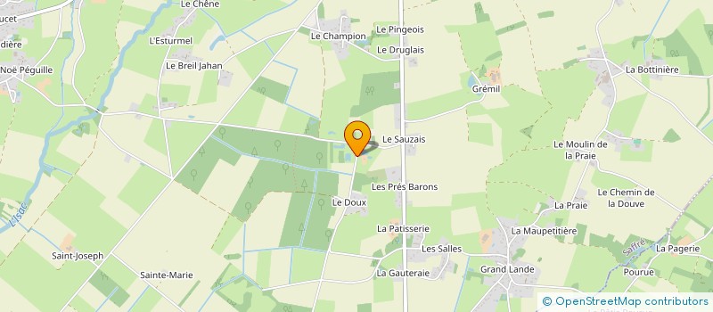 localisation de l'entreprise MONSIEUR MARIO CHEVALIER  SAFFRE