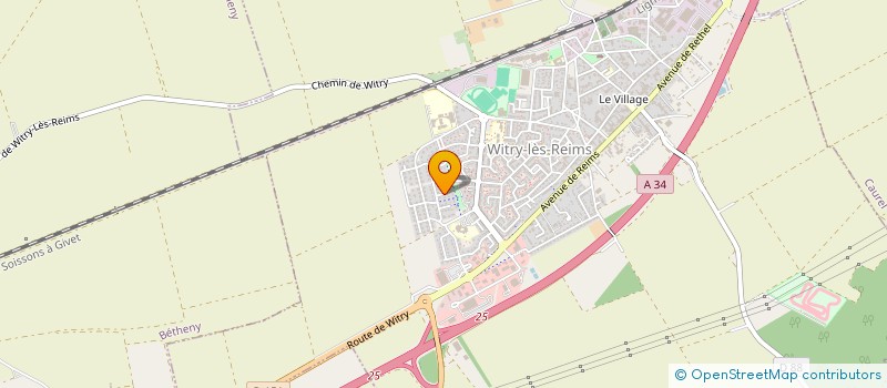 localisation de l'entreprise MONSIEUR MARIO CORINGRATO à WITRY-LES-REIMS
