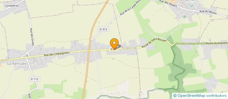 localisation de l'entreprise MONSIEUR MARIO DA COSTA  LA REMUEE