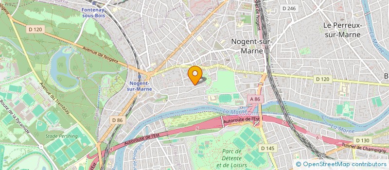 localisation de l'entreprise MONSIEUR MARIO DA SILVA DOMINGUES  NOGENT-SUR-MARNE