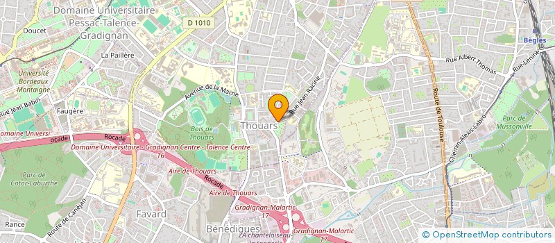 localisation de l'entreprise MONSIEUR MARIO DA SILVA PIRES à TALENCE