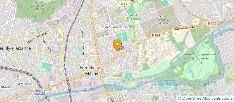 localisation de l'entreprise MONSIEUR MARIO DA SILVA TEIXEIRA à NEUILLY-SUR-MARNE