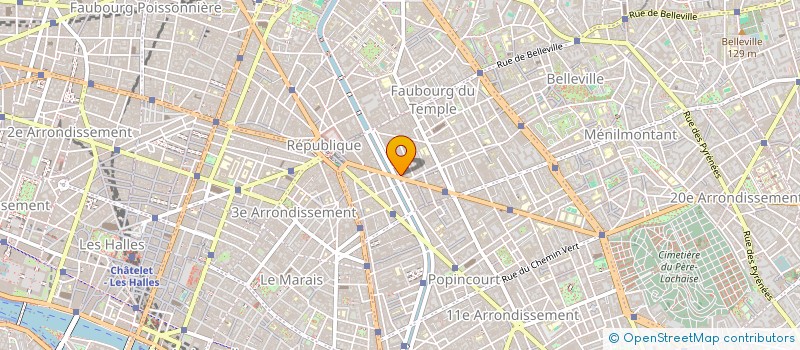 localisation de l'entreprise MONSIEUR MARIO DE VINCENZO  PARIS