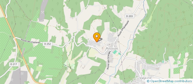 localisation de l'entreprise MONSIEUR MARIO DELHOMME  ROUSSAS