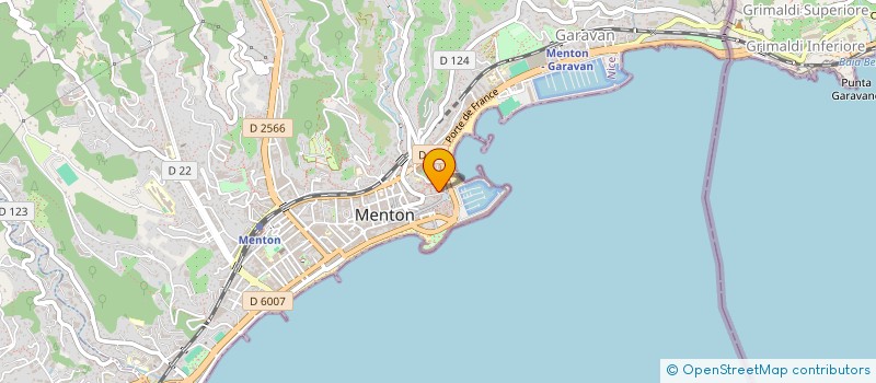 localisation de l'entreprise MONSIEUR MARIO DELLE MONACHE  MENTON