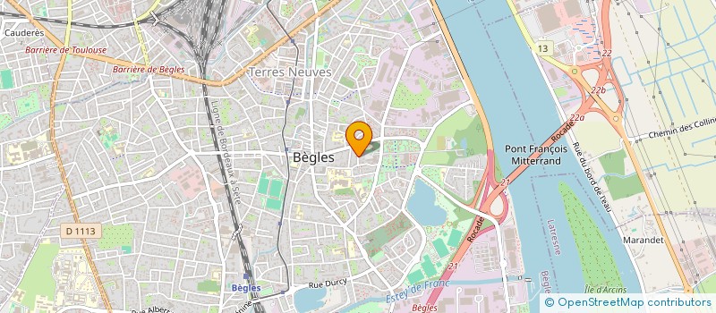 localisation de l'entreprise MONSIEUR MARIO DEMEZET à BEGLES