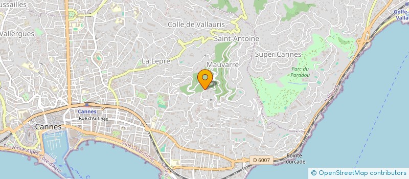localisation de l'entreprise MONSIEUR MARIO DESCHEPPER à CANNES