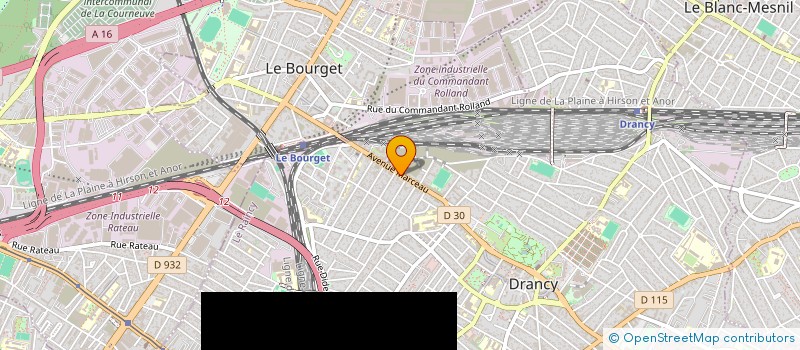 localisation de l'entreprise MONSIEUR MARIO DI FIORE  DRANCY