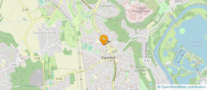 localisation de l'entreprise MONSIEUR MARIO DIAS à VAUREAL