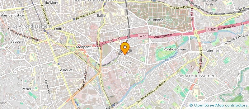 localisation de l'entreprise MONSIEUR MARIO DJURDJEVIC à MARSEILLE