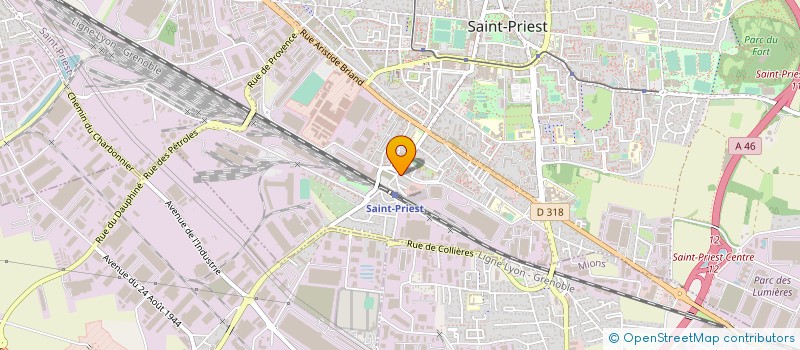 localisation de l'entreprise MONSIEUR MARIO DOS REIS à SAINT-PRIEST