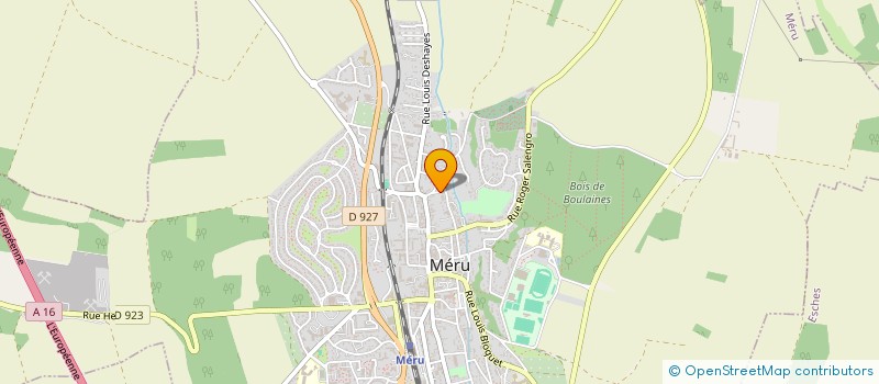 localisation de l'entreprise MONSIEUR MARIO DOS SANTOS  MERU