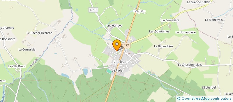 localisation de l'entreprise MONSIEUR MARIO DOS SANTOS  LANDEAN