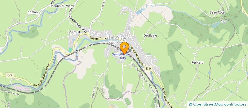 localisation de l'entreprise MONSIEUR MARIO DOS SANTOS ANTUNES  SAINT-VICTOR-SUR-RHINS