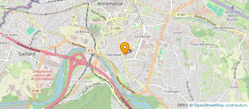 localisation de l'entreprise MONSIEUR MARIO DOS SANTOS VARELA  ANNEMASSE