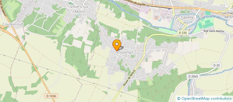 localisation de l'entreprise MONSIEUR MARIO FALCK  VOULANGIS