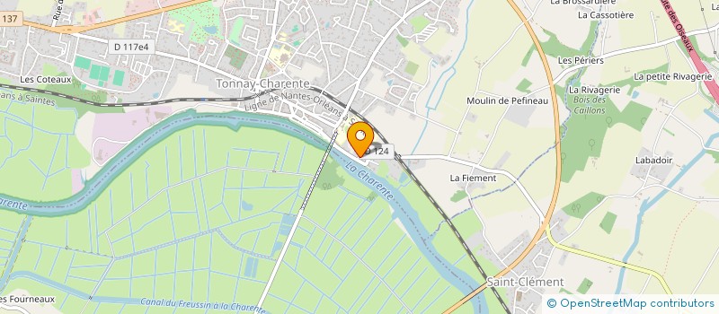 localisation de l'entreprise MONSIEUR MARIO FERRARI  TONNAY-CHARENTE