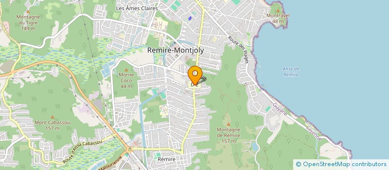 localisation de l'entreprise MONSIEUR MARIO FERREIRA  REMIRE-MONTJOLY