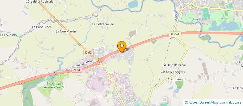 localisation de l'entreprise MONSIEUR MARIO FEYS  BREAL-SOUS-MONTFORT