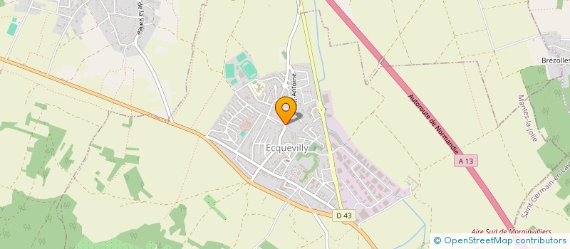 localisation de l'entreprise MONSIEUR MARIO FIGUEIRA DE ORNELAS  ECQUEVILLY