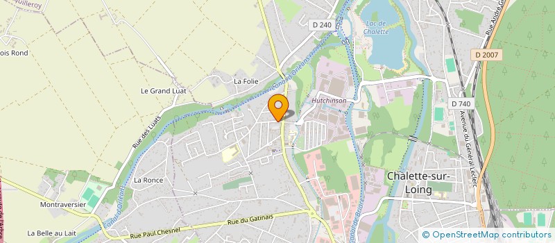 localisation de l'entreprise MONSIEUR MARIO FREITAS à CHALETTE-SUR-LOING