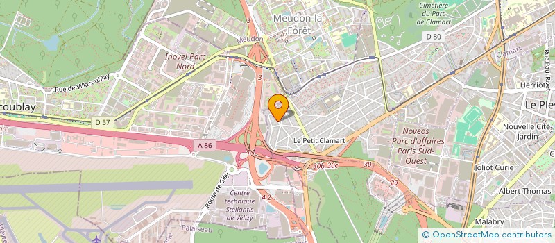 localisation de l'entreprise MONSIEUR MARIO GAIARDO à CLAMART
