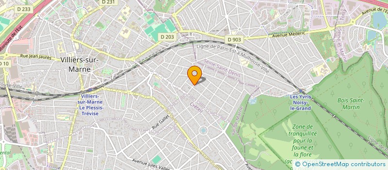 localisation de l'entreprise MONSIEUR MARIO GEIRINHAS à VILLIERS-SUR-MARNE