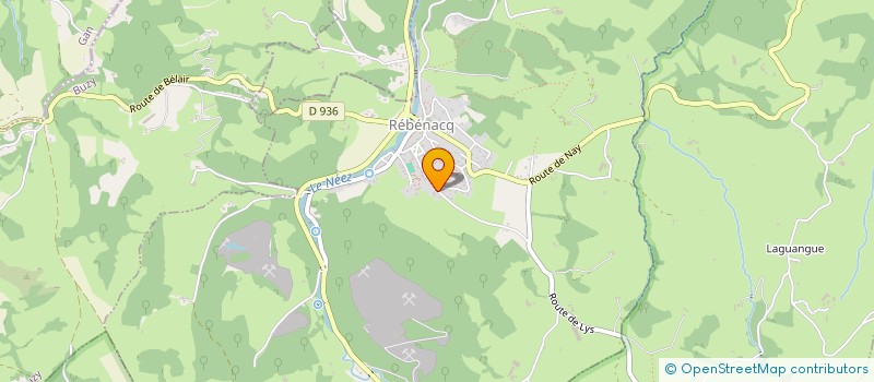 localisation de l'entreprise MONSIEUR MARIO GHIMARAES ARAUJO  REBENACQ