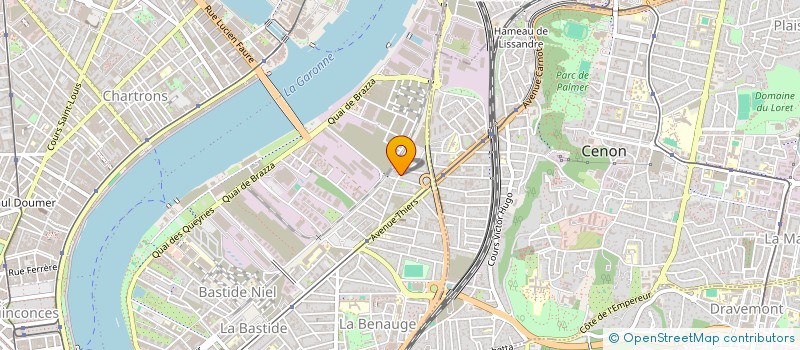 localisation de l'entreprise MONSIEUR MARIO GOBBO MARTINS  BORDEAUX