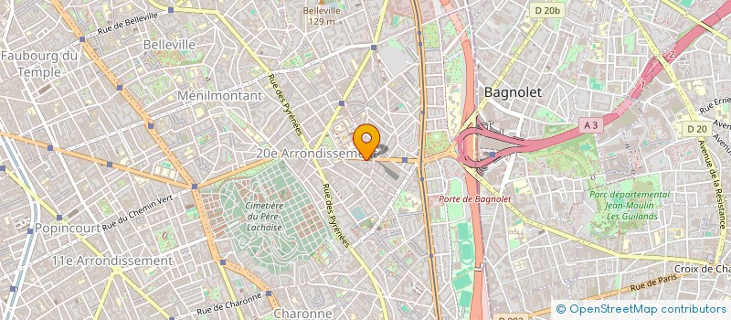 localisation de l'entreprise MONSIEUR MARIO GONCALVES CAMERA  PARIS