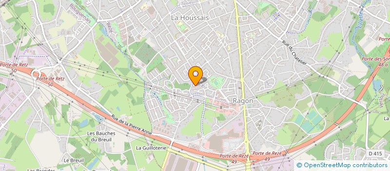 localisation de l'entreprise MONSIEUR MARIO GOURAUD à REZE