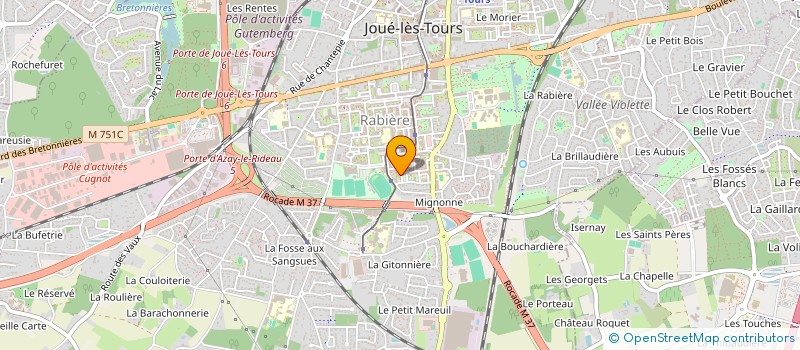 localisation de l'entreprise MONSIEUR MARIO GRECEA  JOUE-LES-TOURS