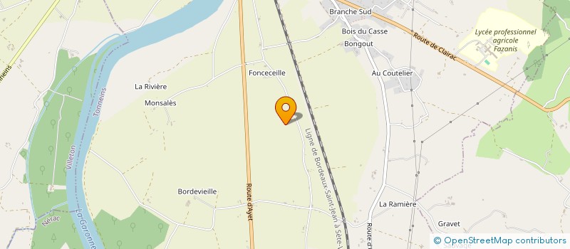 localisation de l'entreprise MONSIEUR MARIO GRIS  TONNEINS